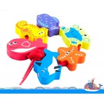 Joc de pescuit  magentic cu recunoasterea si sortarea formelor